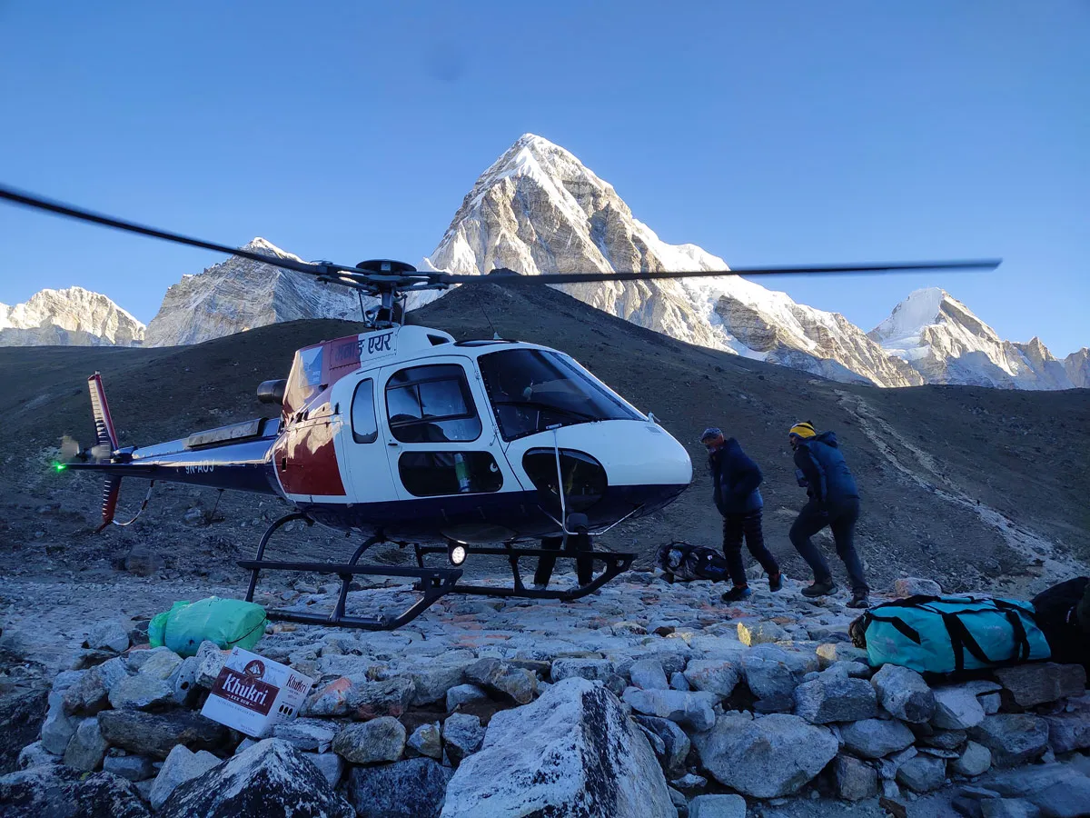 Everest Base Camp Trek with Heli Out